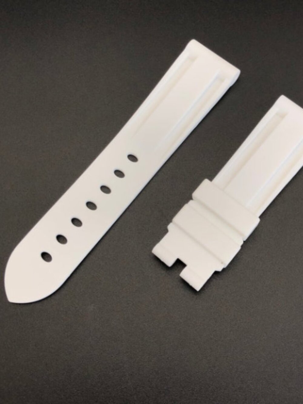 Replacement Coloful Rubber Strap (White)